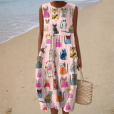 Marcela | Vestido Midi Estampado