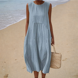 Emilia | Vestido Midi Fluido