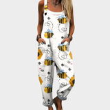 Miriam | Mono Estampado con Tirantes