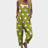 Casilda | Mono Estampado Suelto