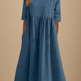 Estela | Vestido de Algodón Fluido