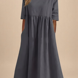 Estela | Vestido de Algodón Fluido
