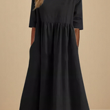 Estela | Vestido de Algodón Fluido
