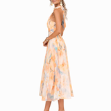 Aurora | Vestido con Cuello Halter