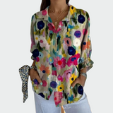 Marisa | Camisa Floral Manga Larga
