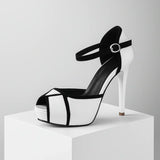 Delia | Tacones de Cuero Elegantes