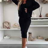 Natalia | Vestido Midi Ajustado