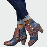 Juana | Botas Florales Bohemias