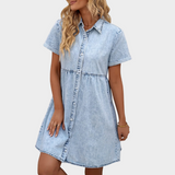 Amaia | Vestido Denim Holgado