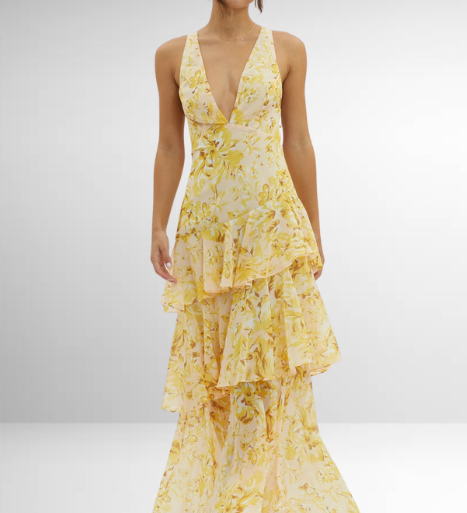 Azucena | Vestido Largo Fluido