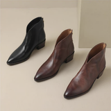 Mercedes | Botines de Piel Elegantes