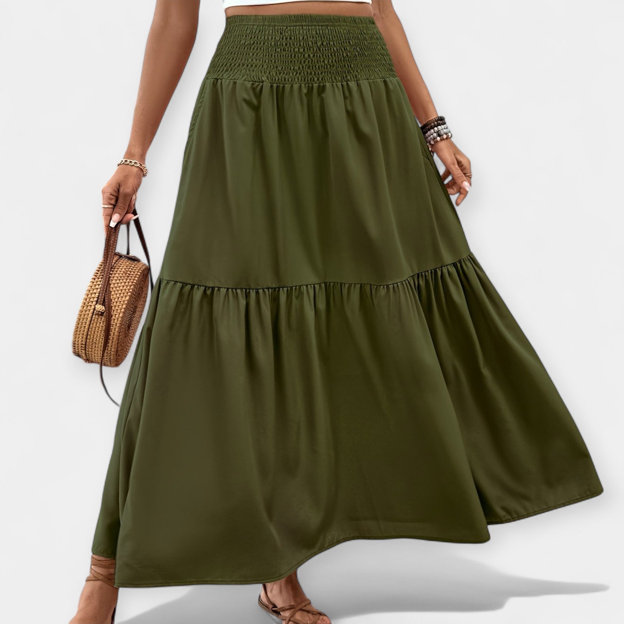 Daniela | Falda Maxi Floral