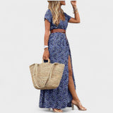 Sandra | Vestido Maxi de Piel