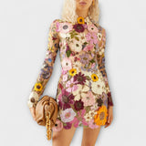 Leticia | Vestido Floral Sin Mangas