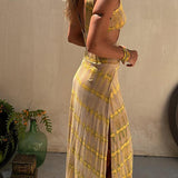 Montserrat | Vestido Maxi con Tirantes