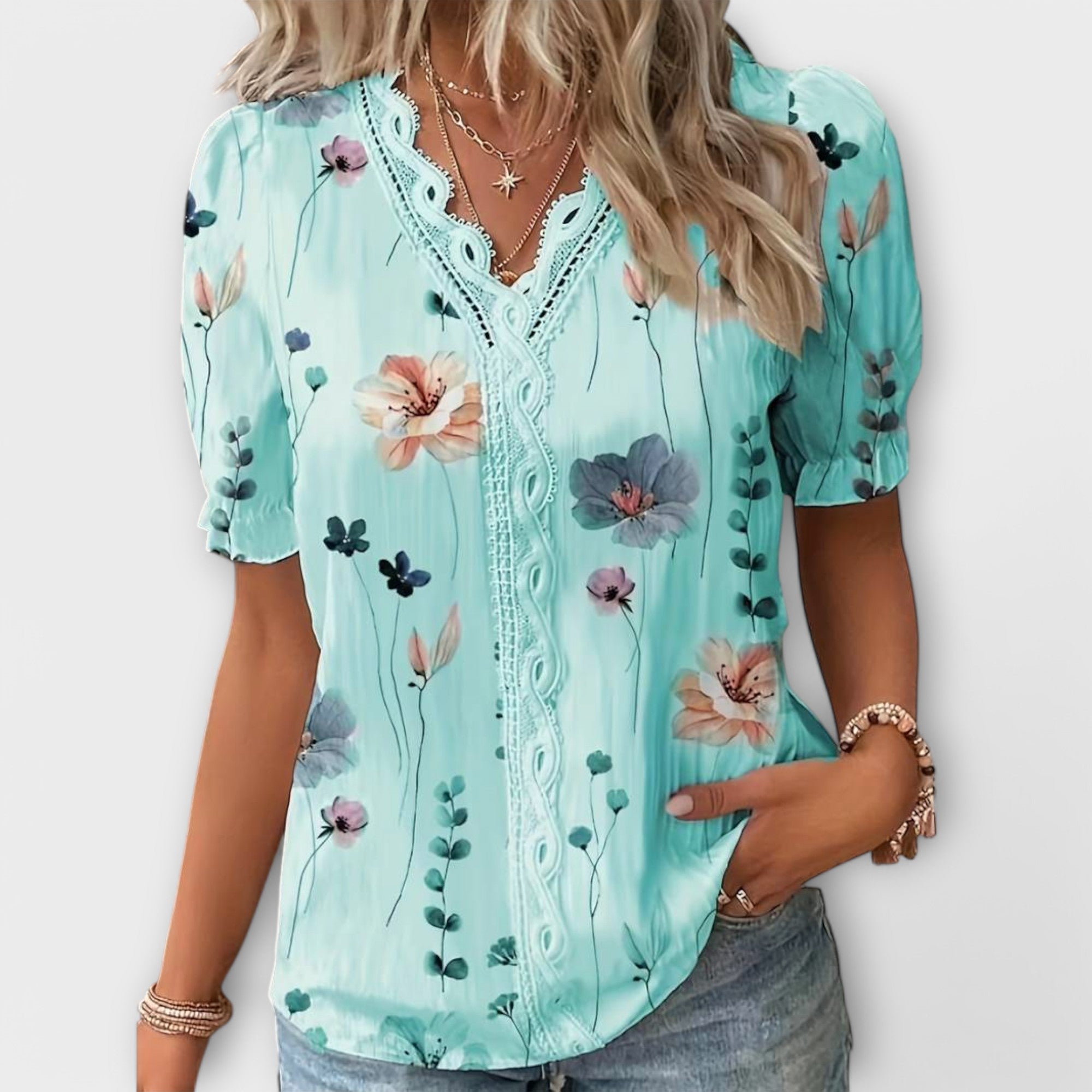 Natalia | Blusa Holgada Elegante