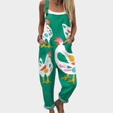 Mireia | Mono Estampado con Tirantes