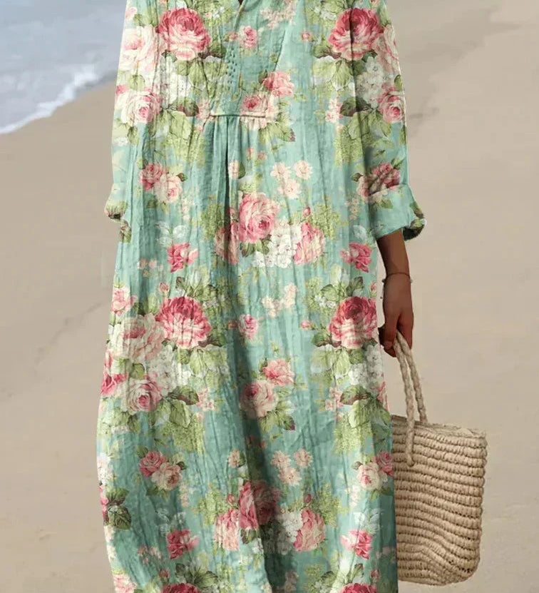 Florencia | Vestido Floral Fluido