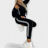 Sandra | Chaqueta a Rayas Moderna