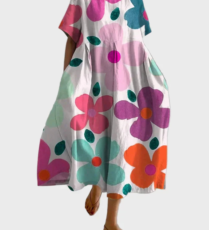 Silvia | Vestido Maxi Floral
