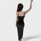 Verónica | Vestido de Terciopelo Fluido