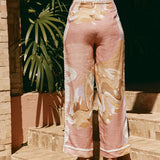 Itziar | Pantalón Estampado Suelto
