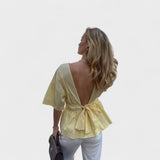 Paz | Blusa de Piel Elegante