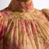 Rosario | Vestido Largo Floral de Chiffon
