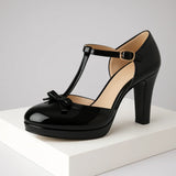 Elisa | Tacones de Cuero Elegantes