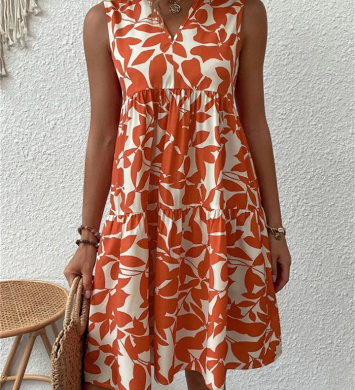 Lucía | Vestido Floral de Algodón