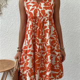 Lidia | Vestido Floral de Algodón