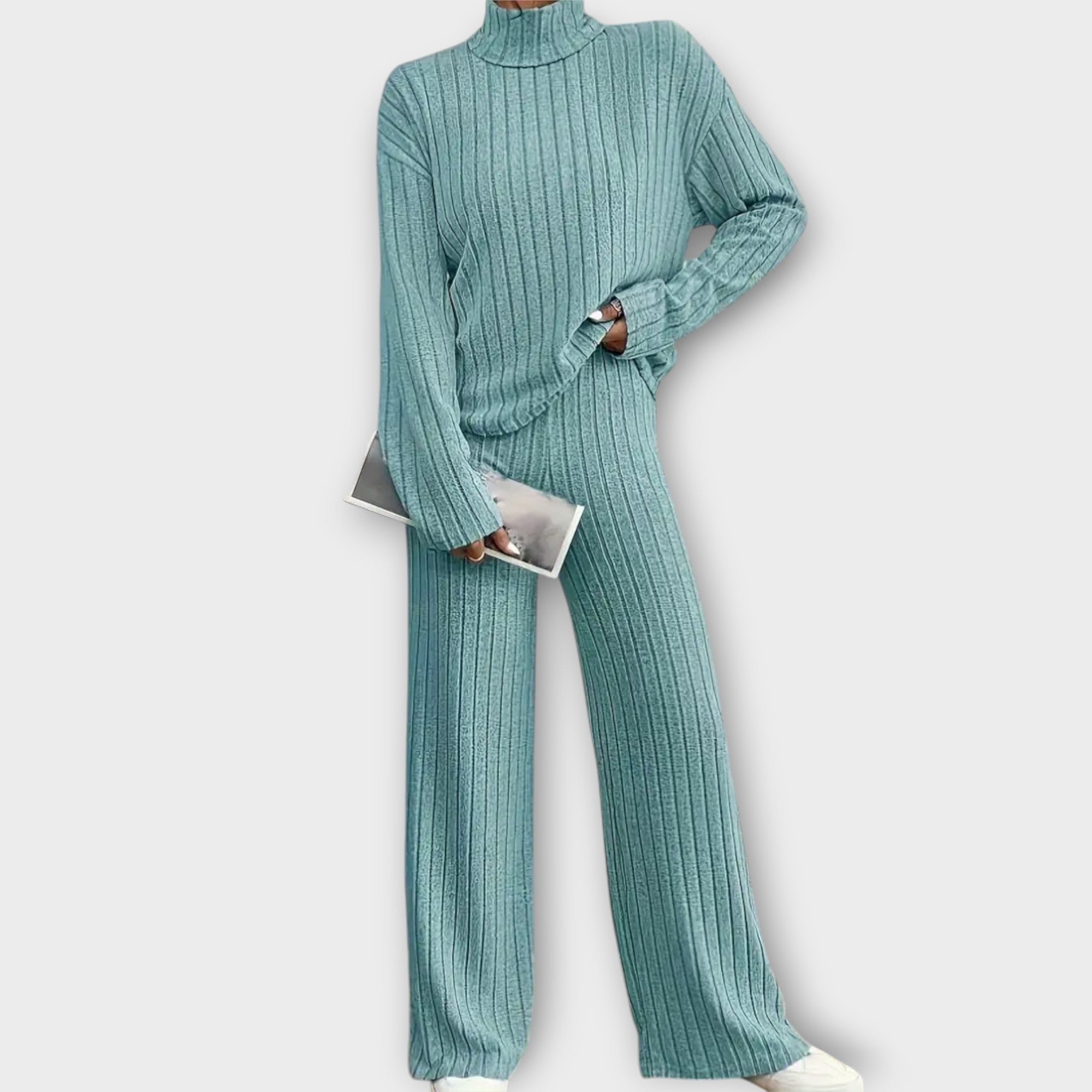Blanca | Conjunto de Punto Casual