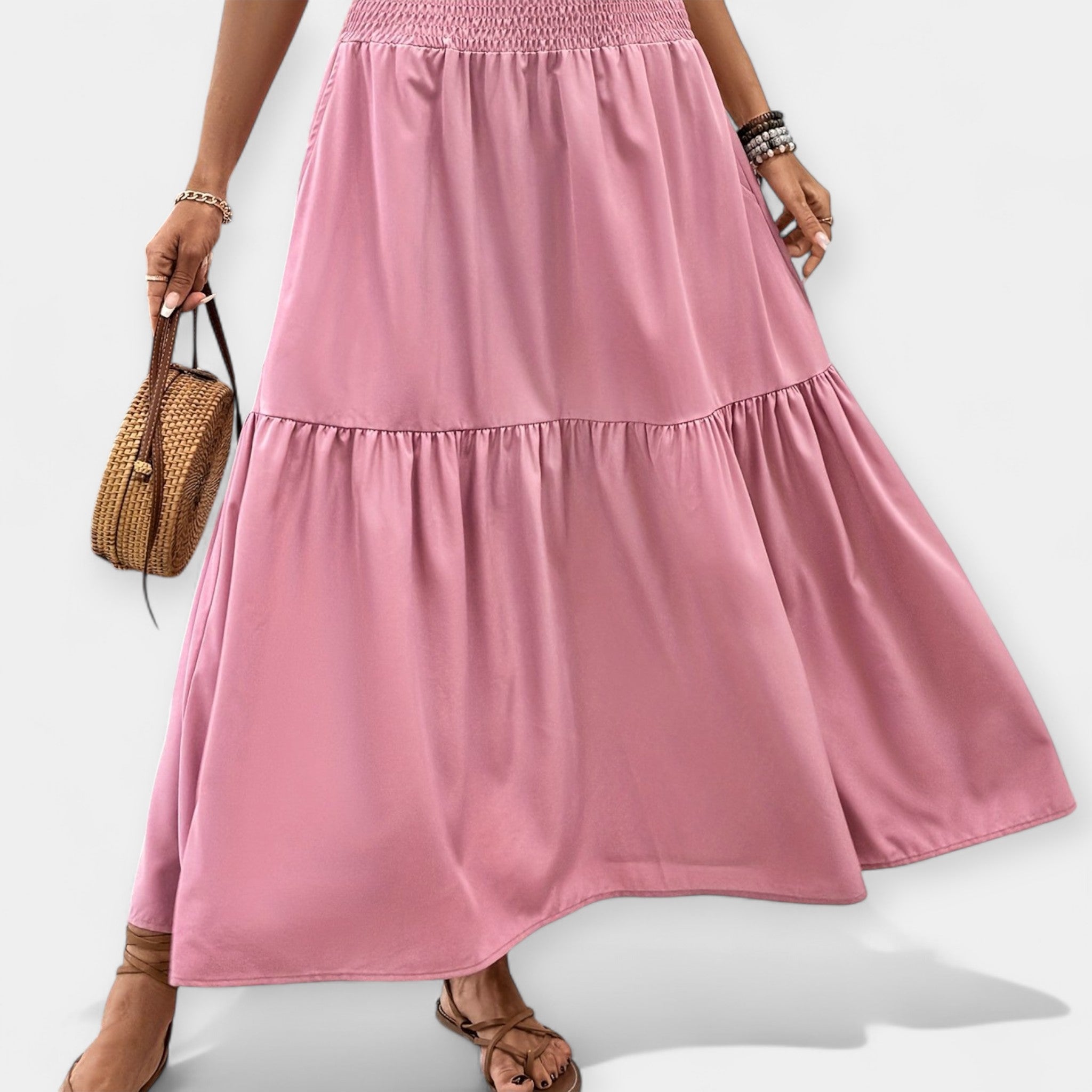 Daniela | Falda Maxi Floral