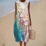 Maite | Vestido Midi Estampado