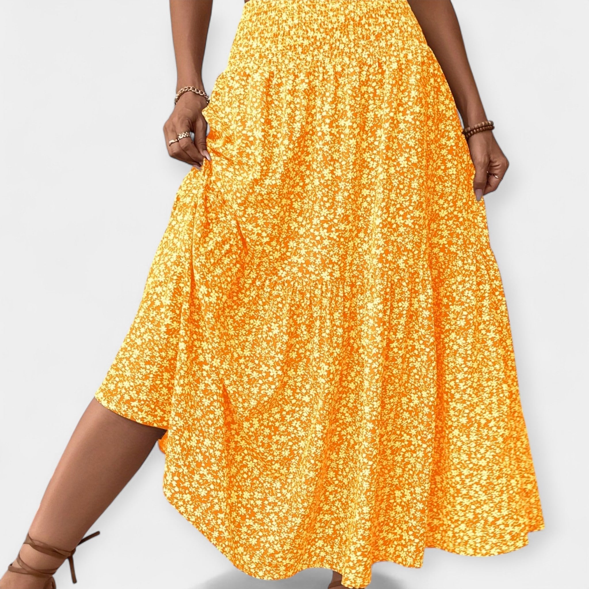 Daniela | Falda Maxi Floral