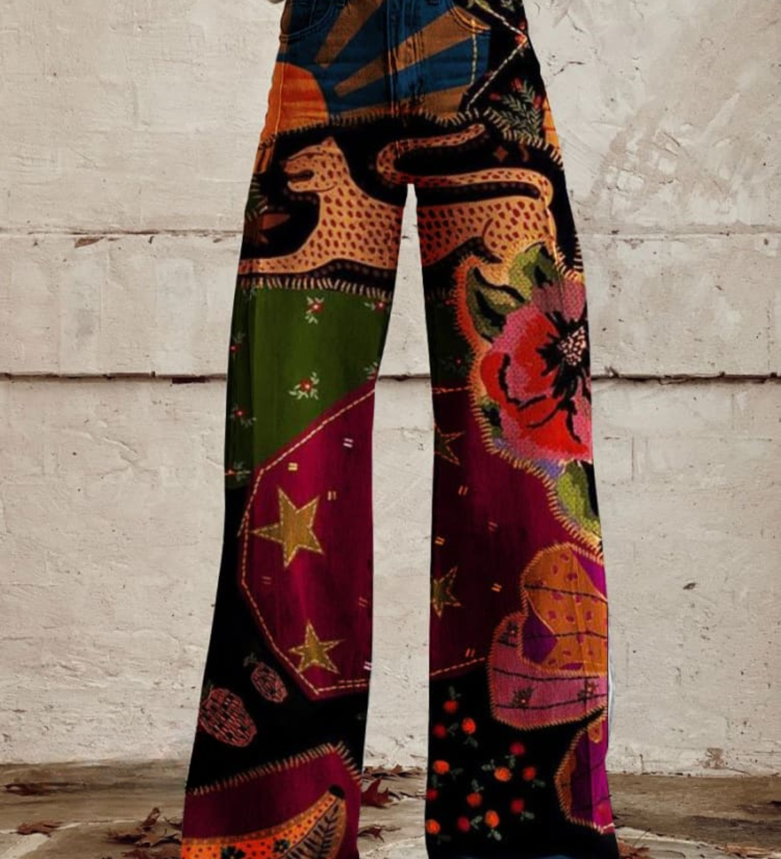 Berta | Pantalón Holgado Bohemio