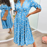 Ester | Vestido Estampado Elegante