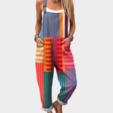 Nuria | Mono Estampado con Tirantes