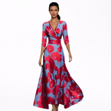 Emilia | Vestido Maxi Floral Elegante
