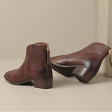 Mercedes | Botines de Piel Elegantes