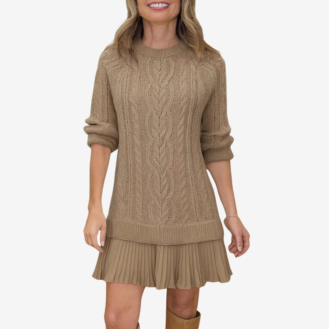 Teresa | Vestido de Punto Recto