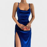 Florencia | Vestido de Terciopelo con Tirantes
