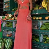 Montserrat | Vestido Maxi con Tirantes