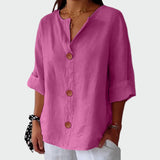 Rosalía | Blusa de Lino Suelta