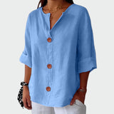 Rosalía | Blusa de Lino Suelta