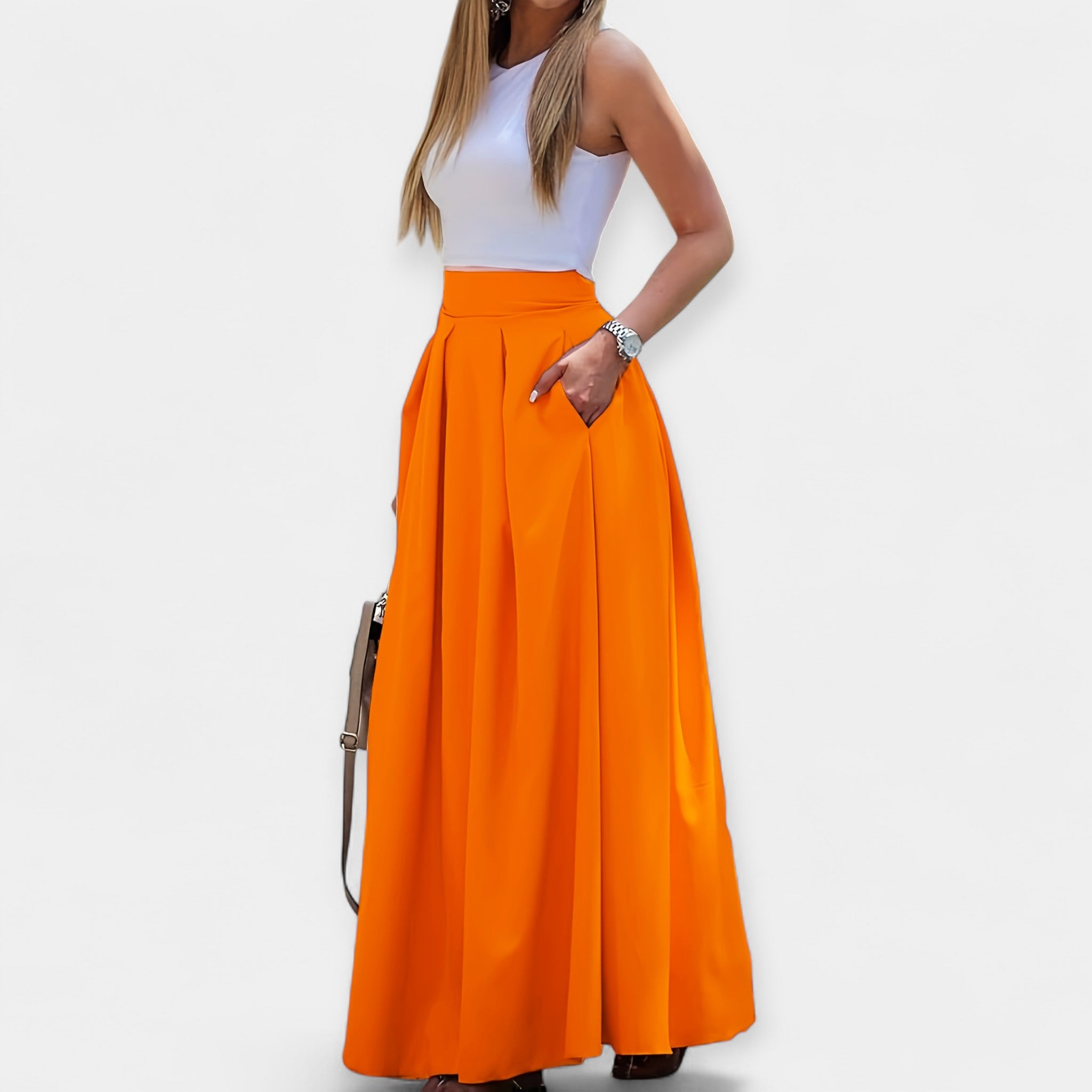 Virginia | Falda Midi Elegante