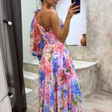 Gloria | Vestido Floral Fluido