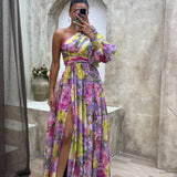 Gloria | Vestido Floral Fluido