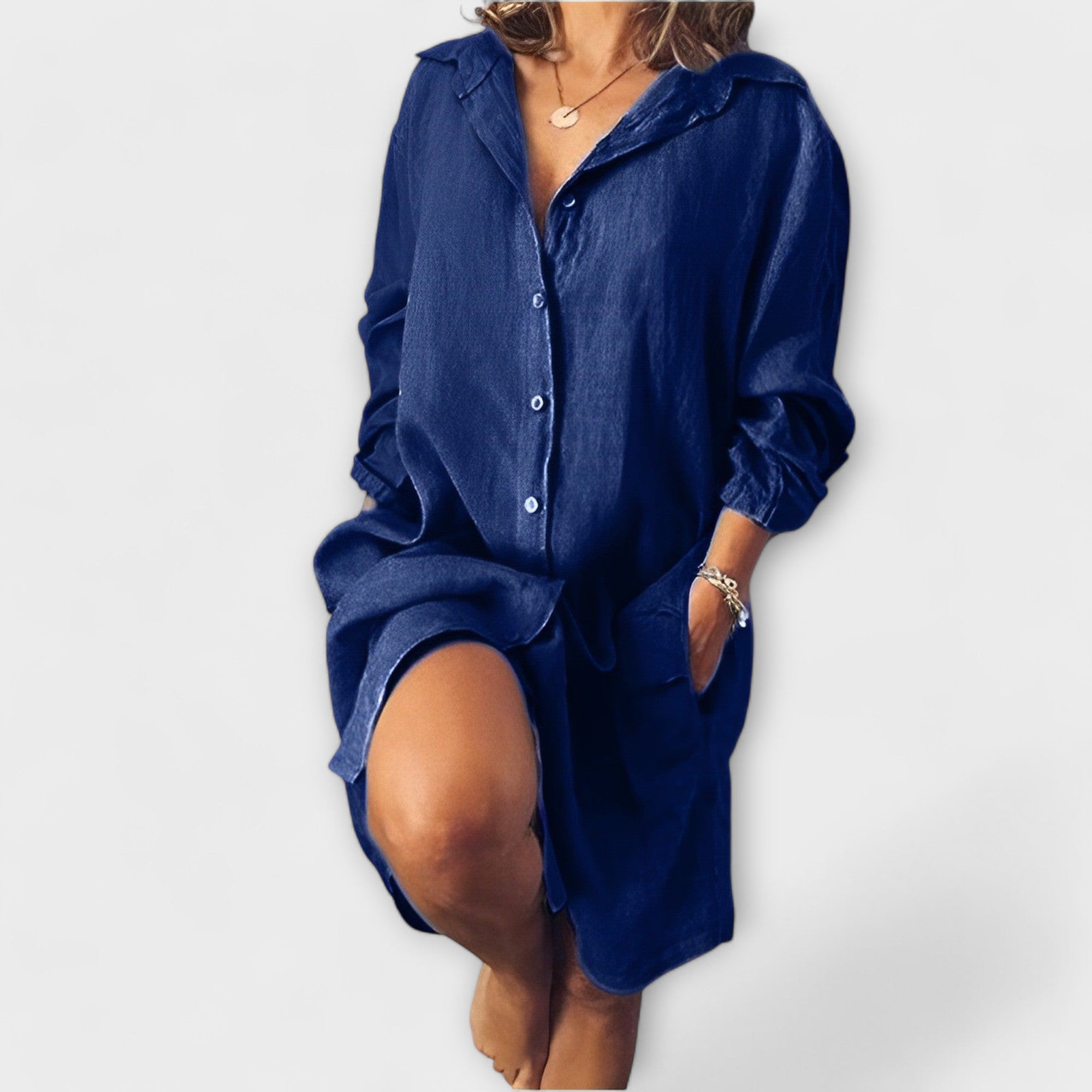 Rocío | Blusa de Lino Elegante
