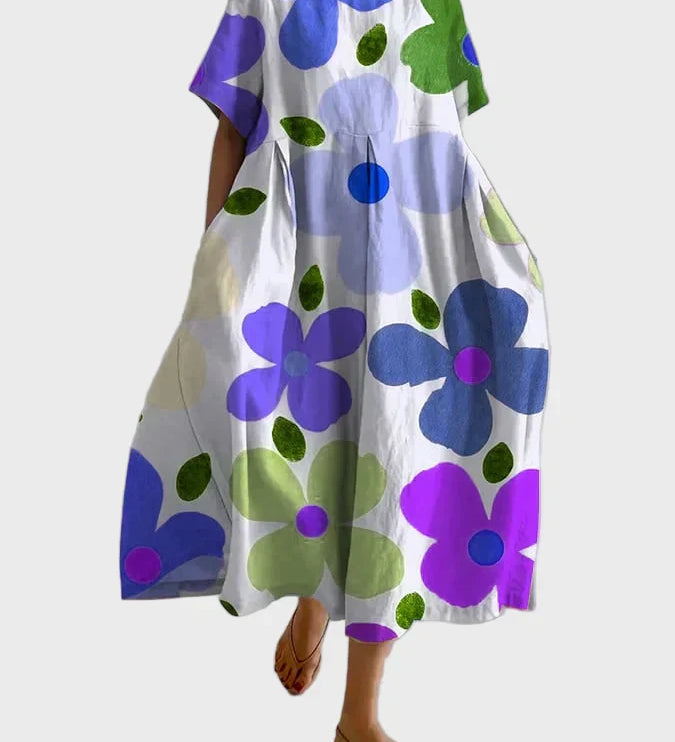 Silvia | Vestido Maxi Floral